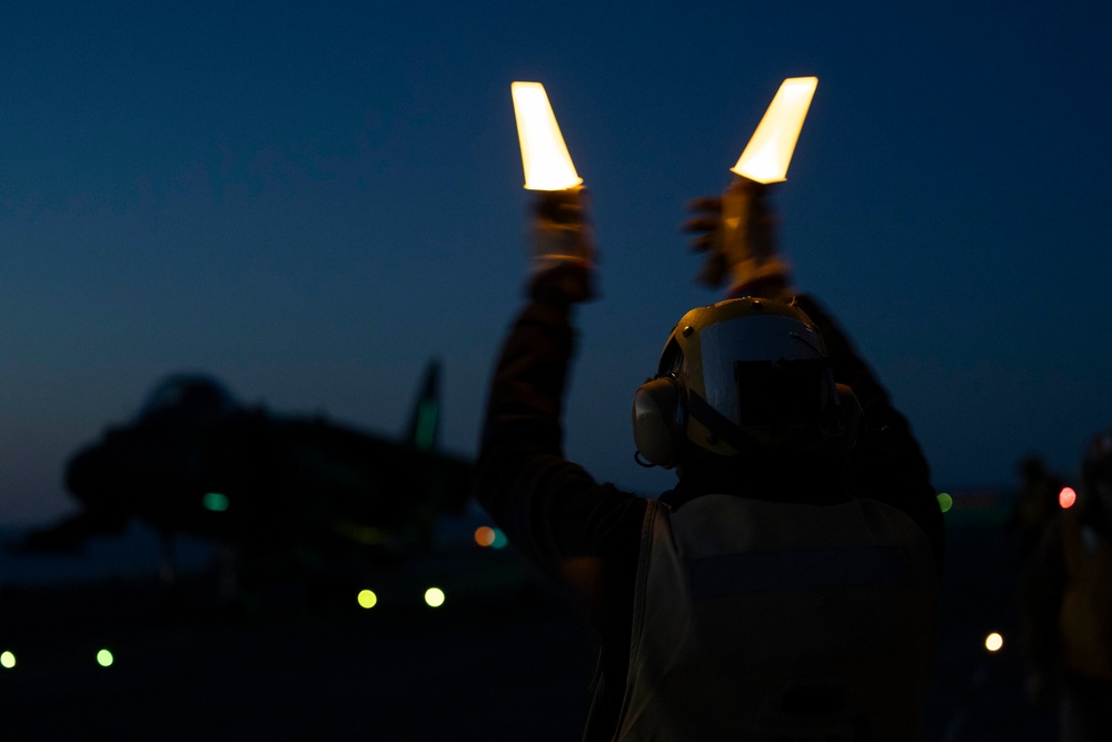 USS Iwo Jima Conducts Flight Operations