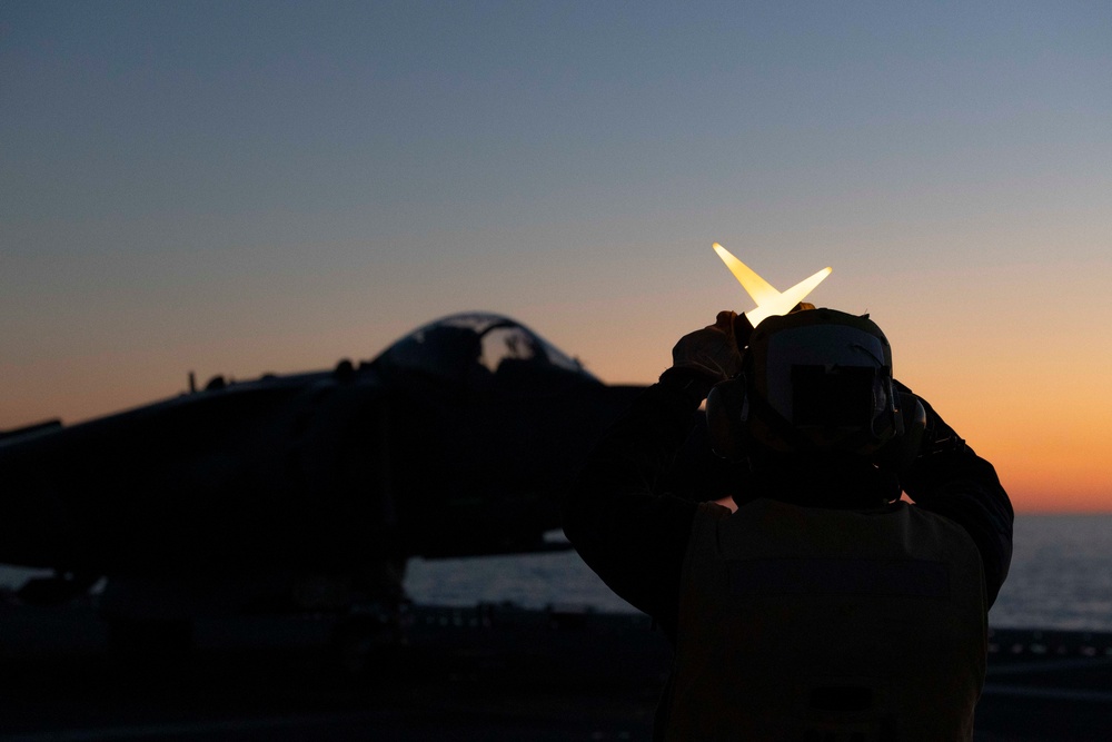 USS Iwo Jima Conducts Flight Operations