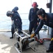 Rescue and assistance training on USS Shiloh