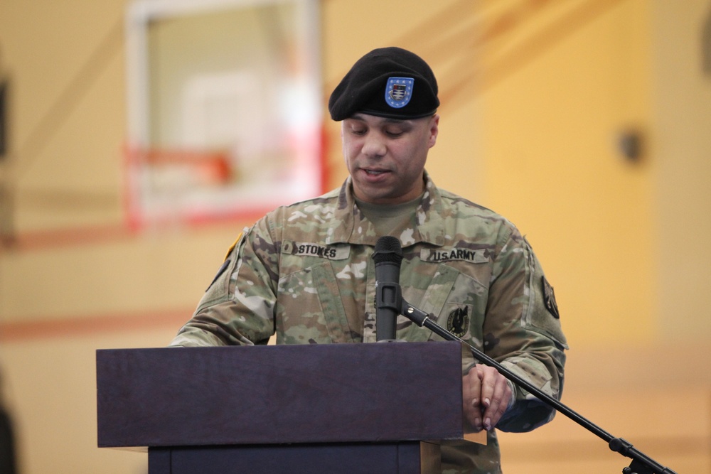 40th Transportation Company Change of Responsibility
