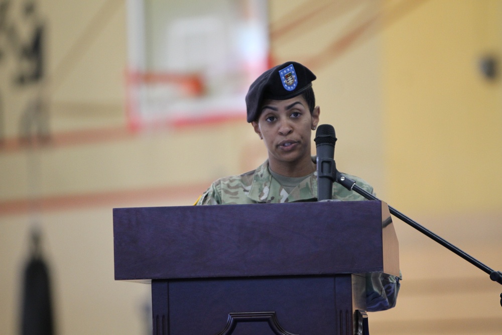 40th Transportation Company Change of Responsibility