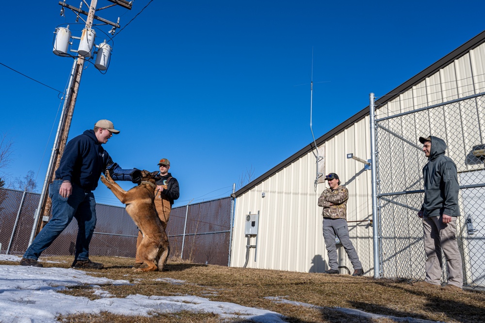 NJROTC cadets tour JBER facilities, squadrons