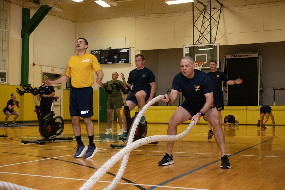 U.S. Navy Chiefs 132nd Birthday PT