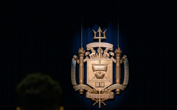 Secretary of Defense visits Naval Academy