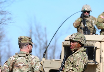 Illinois Army National Guard Unit Trains for U.S. European Command Deployment in Marseilles...Illinois