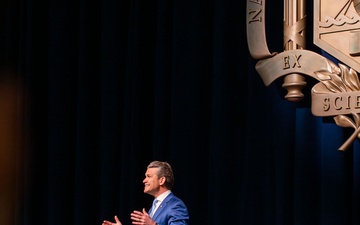 Secretary of Defense Visits Naval Academy