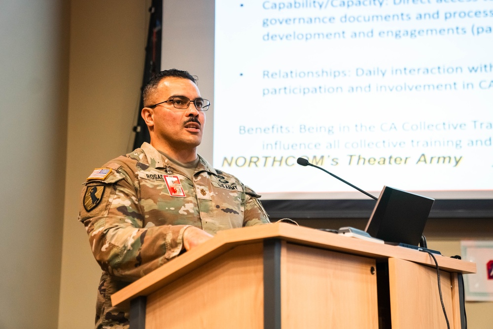 U.S. Army North (Fifth Army) hosts the Military Personnel Exchange Program conference