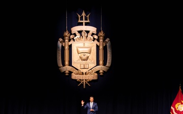 Secretary of Defense Visits U.S. Naval Academy