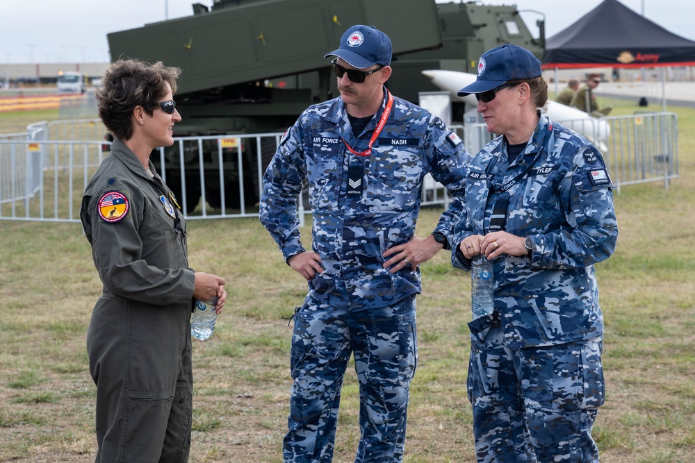 USAF and RAAF integrate at Avalon Australian International Airshow 2025