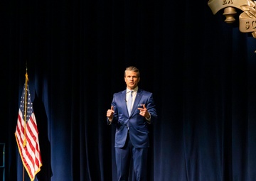 Secretary of Defense Pete Hegseth Visits U.S. Naval Academy