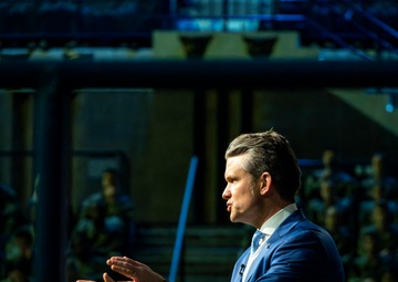 Secretary of Defense Pete Hegseth Visits U.S. Naval Academy