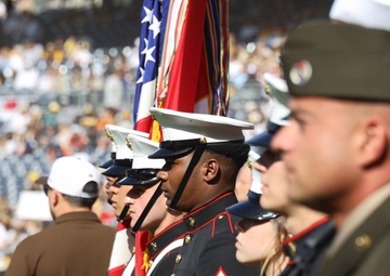 3rd MAW San Diego Padres flyover and Salute to Service