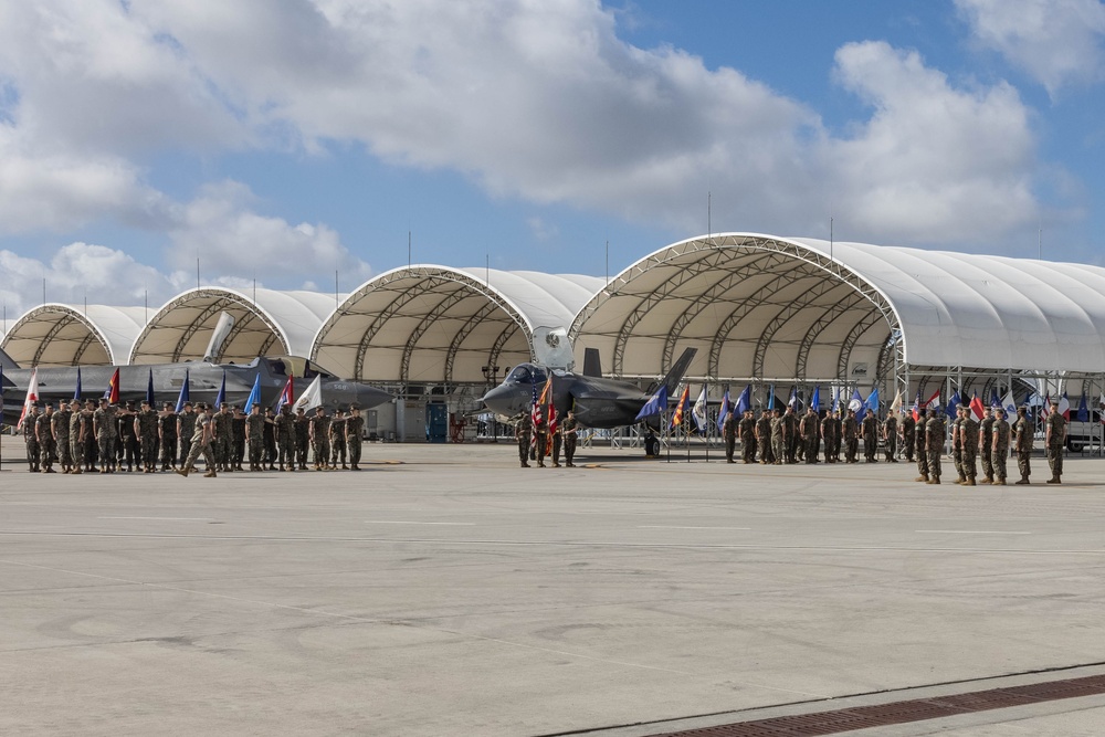 VMFAT-502 Sergeant Major Relief and Appointment