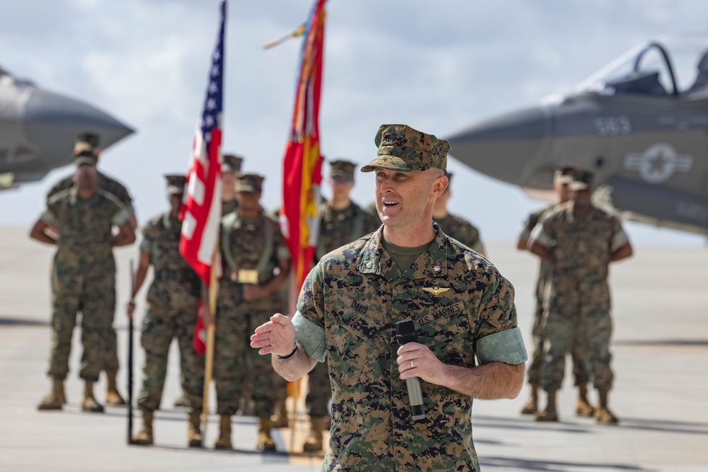 VMFAT-502 Sergeant Major Relief and Appointment