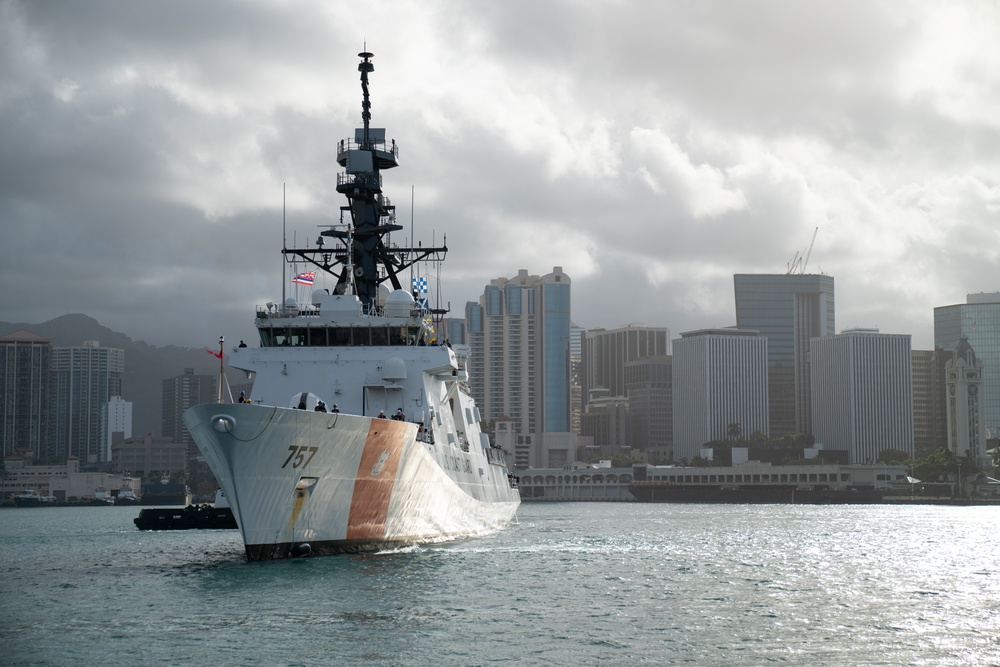 U.S. Coast Guard Cutter Midgett completes deployment in Oceania, strengthens partnerships and maritime security 
