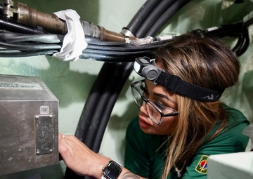 Pearl Harbor Naval Shipyard Mechanics at Work