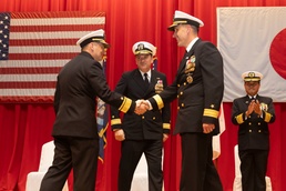 Commander, Submarine Group 7 holds change of command ceremony