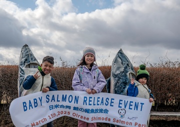 26th Annual Oirase Salmon Release