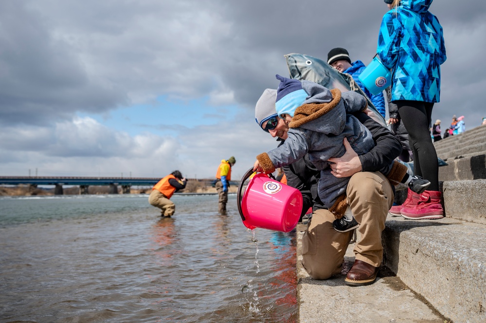 26th Annual Oirase Salmon Release