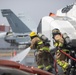 ARFF Marines and U.S. Airmen conduct mass casualty training at MCAS Iwakuni