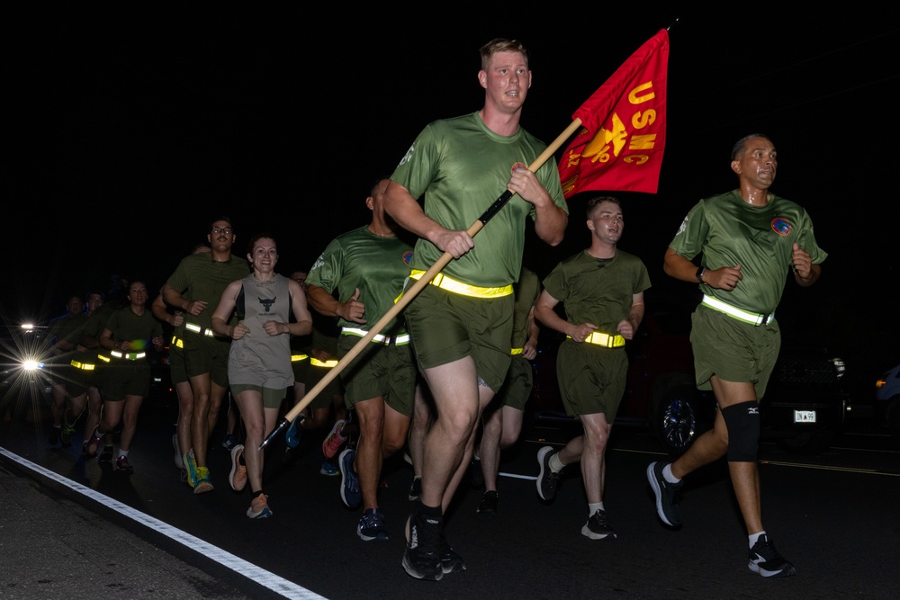 Camp Blaz PMO participates in the Special Olympics Guam torch run