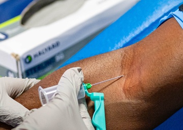 Blood drives bolster 379th EMDS emergency response capabilities