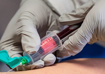 Blood drives bolster 379th EMDS emergency response capabilities