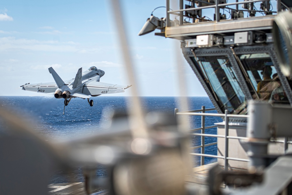 Nimitz Conducts Flight Operations