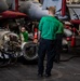 Nimitz Sailors Perform Maintenance on a Refueling System