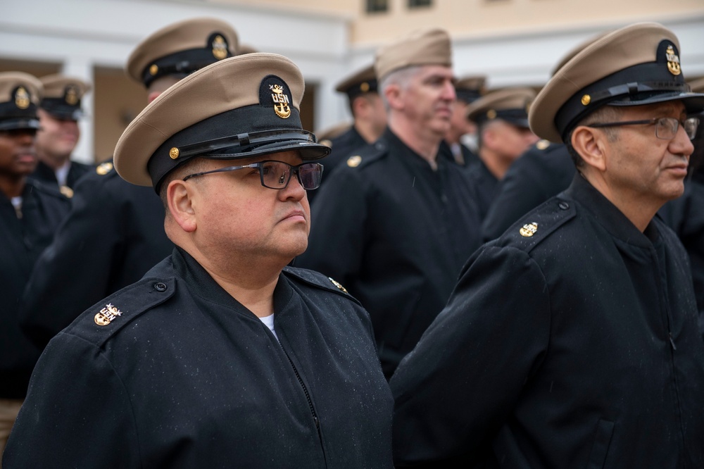 NSA Naples Celebrates 132nd Chief Birthday