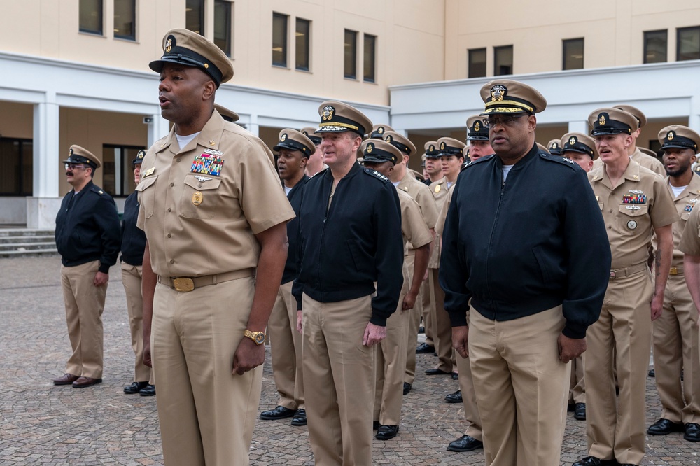 NSA Naples Celebrates 132nd Chief Birthday