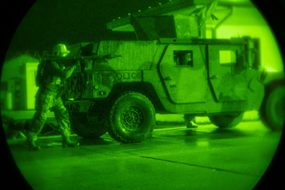 31st SFS defends the base during Exercise Fighting Wyvern 25-01