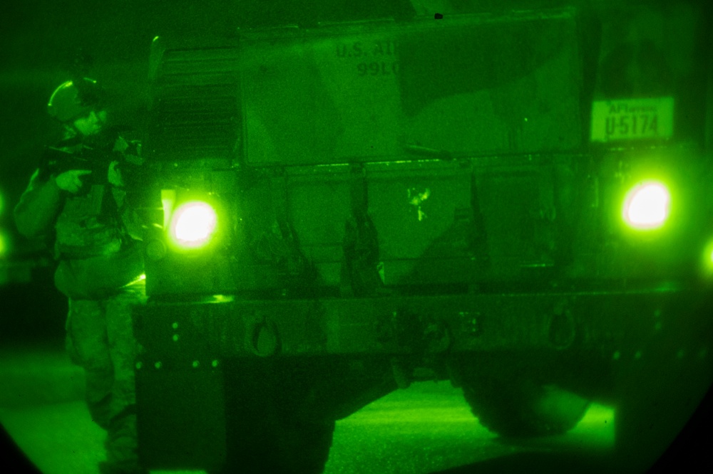 31st SFS defends the base during Exercise Fighting Wyvern 25-01