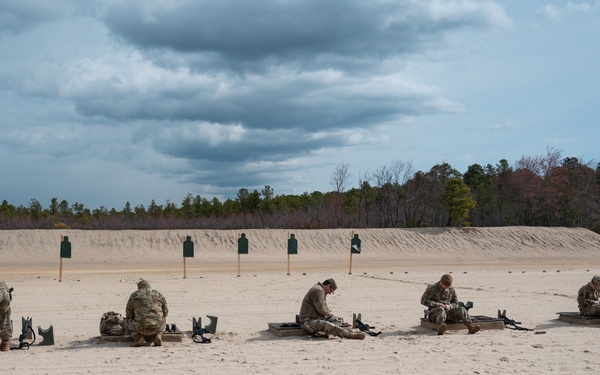 Members of the 111th Attack Wing go though Weapons Qualification at Joint Base McGuire, Dix, Lakehurst (4 of 5)