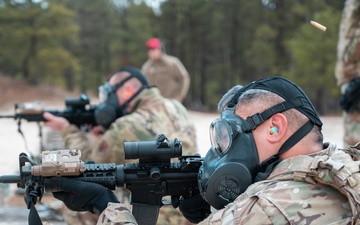 Members of the 111th Attack Wing go though Weapons Qualification at Joint Base McGuire, Dix, Lakehurst (1 of 5)