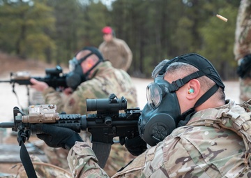 Members of the 111th Attack Wing go though Weapons Qualification at Joint Base McGuire, Dix, Lakehurst (1 of 5)