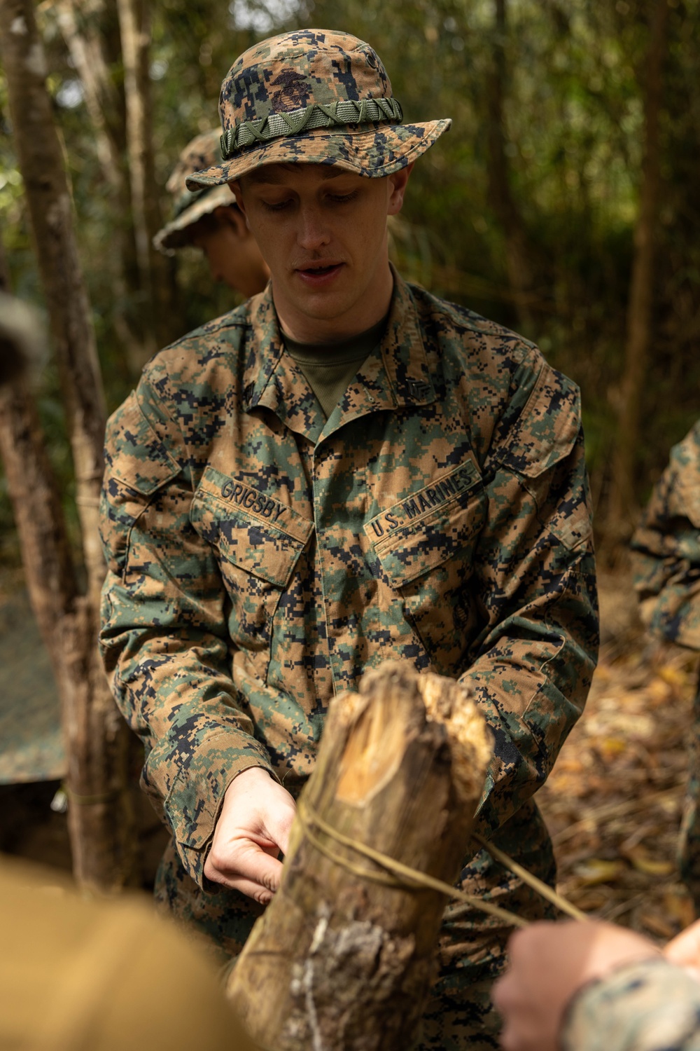 12th LCT Marines Sharpen Jungle Survival Skills