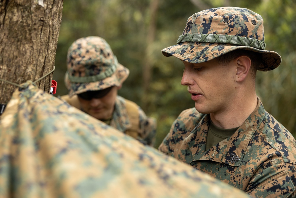 12th LCT Marines Sharpen Jungle Survival Skills