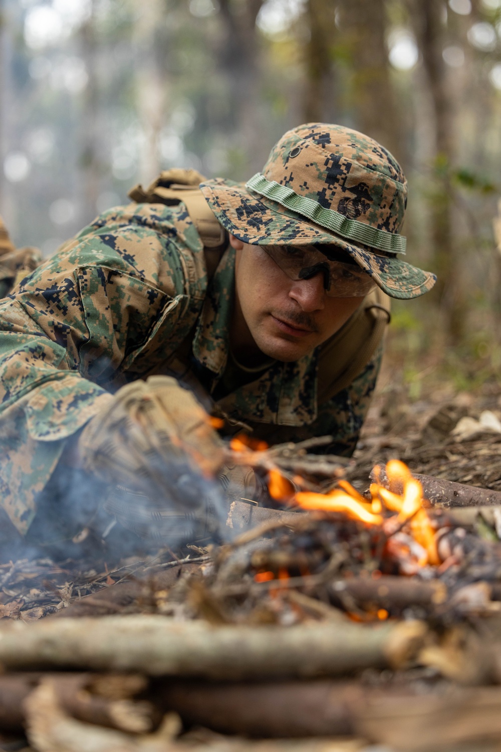 12th LCT Marines Sharpen Jungle Survival Skills