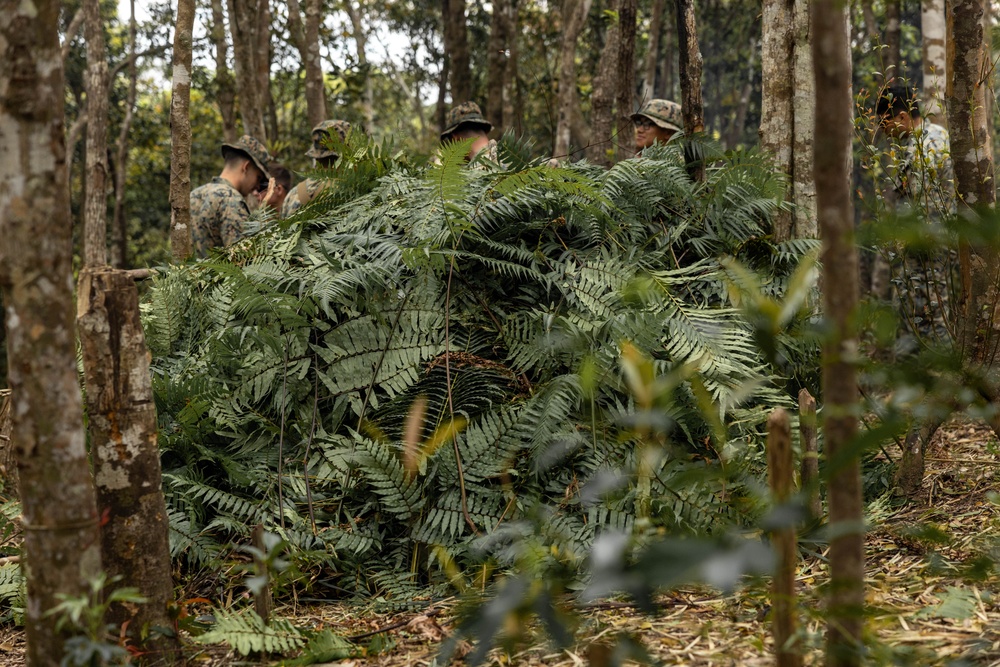 12th LCT Marines Sharpen Jungle Survival Skills