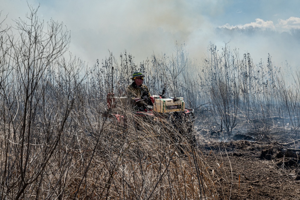 Joint Base Langley-Eustis Performs First Prescription Fire in 10 Years Increasing Biodiversity,  Soldier Safety and Training
