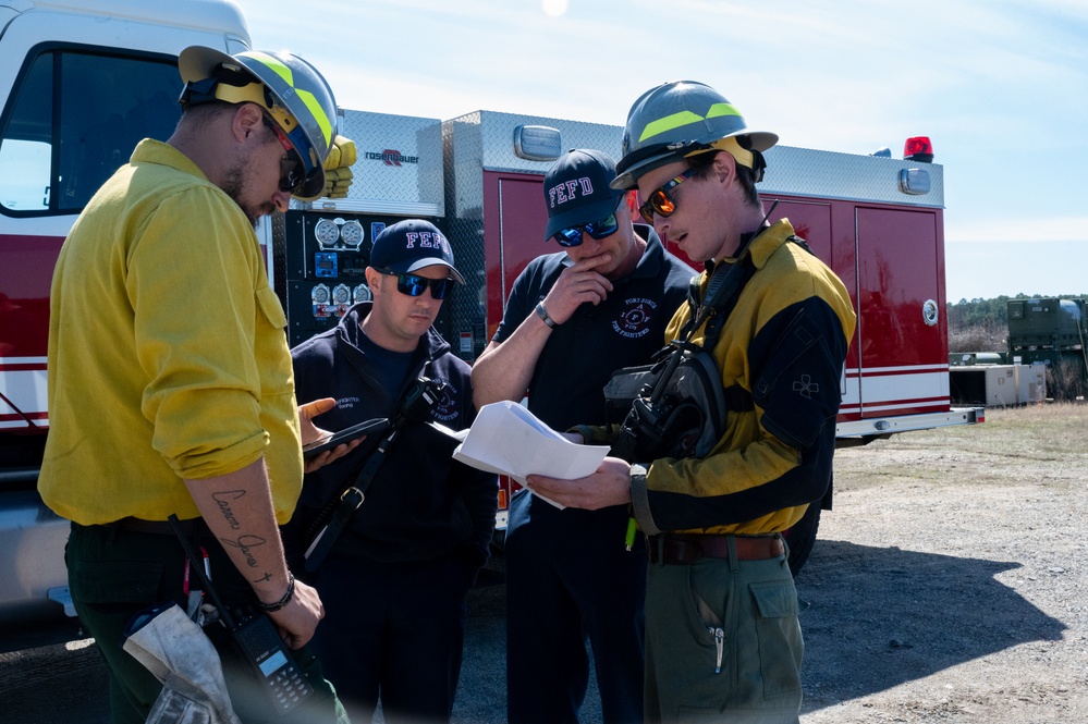 Joint Base Langley-Eustis Performs First Prescription Fire in 10 Years Increasing Biodiversity,  Soldier Safety and Training