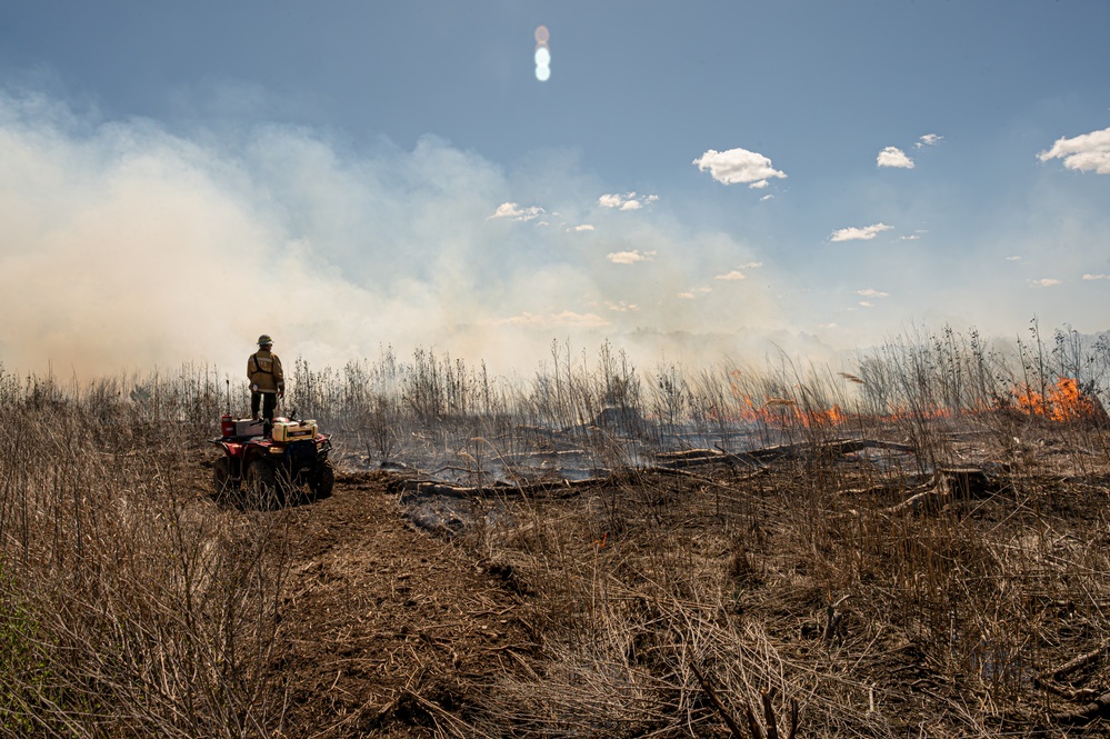 Joint Base Langley-Eustis Performs First Prescription Fire in 10 Years Increasing Biodiversity,  Soldier Safety and Training