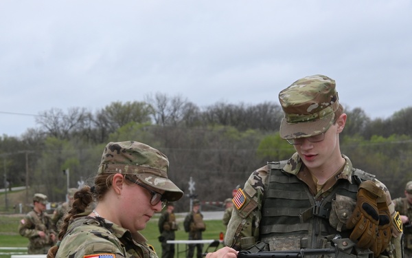 ROTC cadets test skills at Ranger Buddy Competition