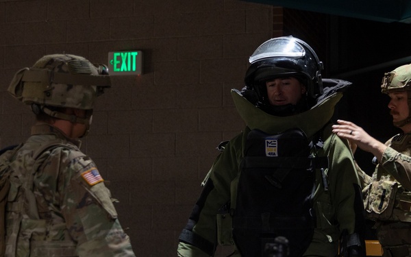 Explosive Ordnance Disposal techs train with interagency partners in Colorado Springs