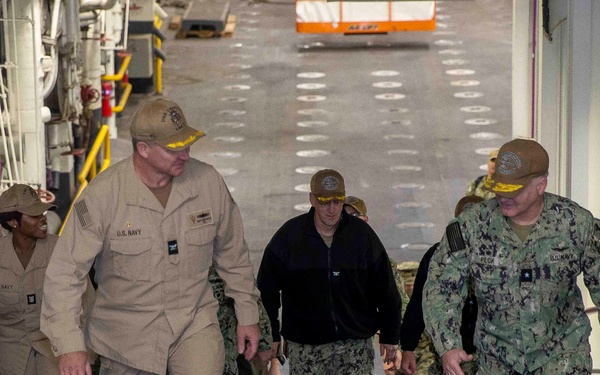 ESG 3 and Prospective ESG 7 commanders visit Tripoli