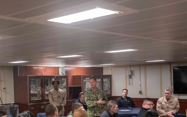 ESG 3 and Prospective ESG 7 commanders visit Tripoli