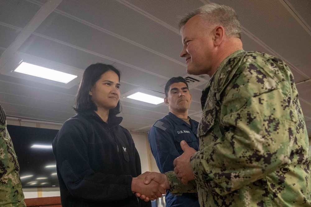 ESG 3 and Prospective ESG 7 commanders visit Tripoli