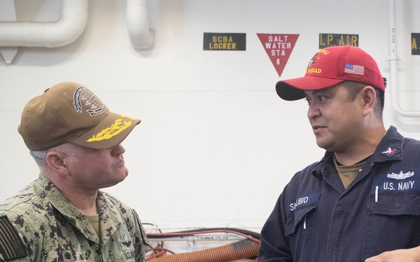 ESG 3 and Prospective ESG 7 commanders visit Tripoli