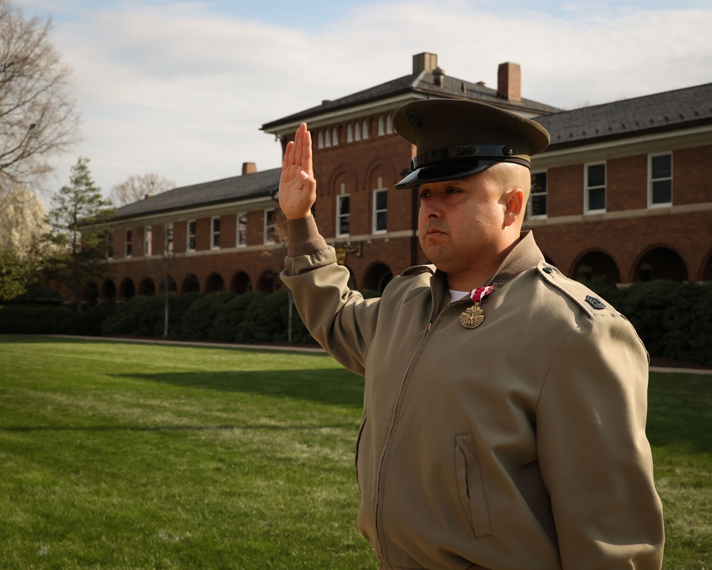 1st Sgt Pizano's Frocking